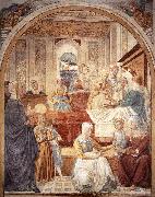 Birth of Mary sdg GOZZOLI, Benozzo